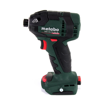 Metabo SSD 18 LTX 200 BL Akku Schlagschrauber 18V 1/4" 200Nm Brushless Solo + Koffer - ohne Akku, ohne Ladegerät - Toolbrothers