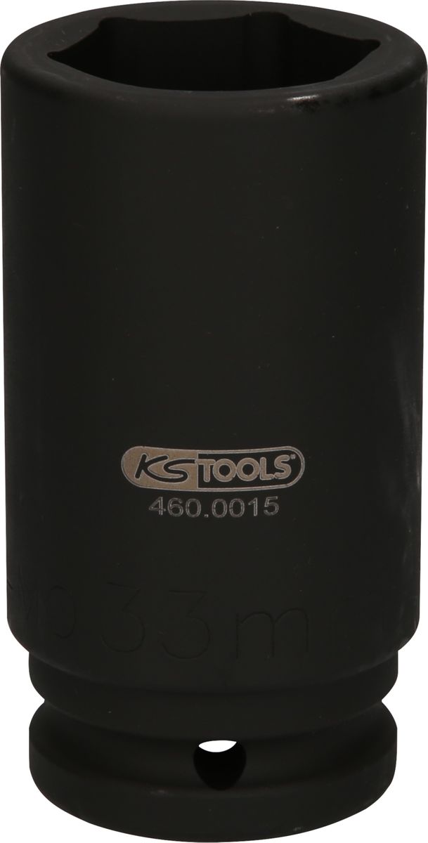 KS TOOLS Clé pour écrous d'axe 3/4", hexagonale, longue, 33 mm ( 460.0015 )