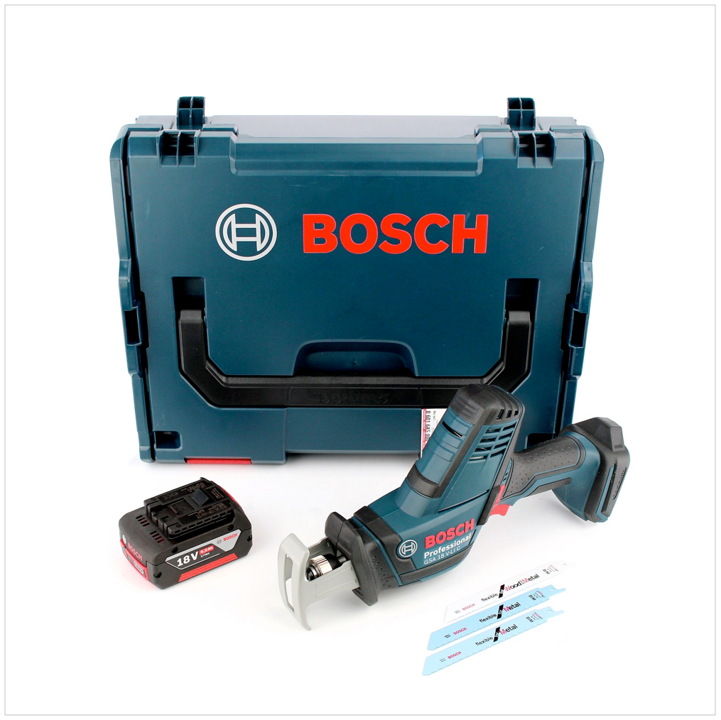 Bosch GSA 18V-LI C Akku Säbelsäge + 1x Akku 6,0Ah + L-Boxx - ohne Ladegerät - Toolbrothers