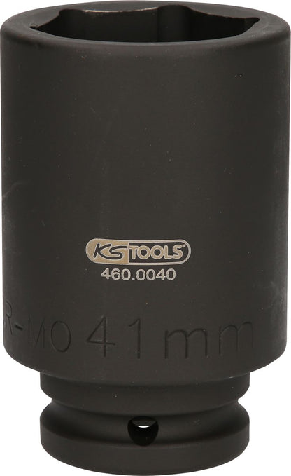 KS TOOLS Clé pour écrous d'axe 3/4", hexagonale, longue, 41mm ( 460.0040 )