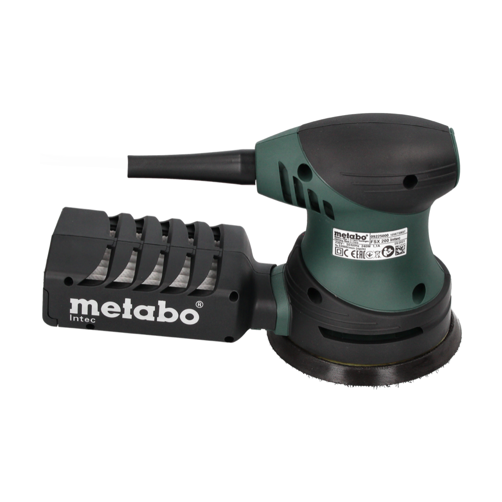 Metabo FSX 200 Intec Exzenterschleifer 240 Watt 125 mm + Koffer ( 609225500 ) - Toolbrothers