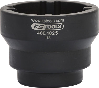 KS TOOLS 3/4“ Nutmuttern-Schlüssel mit 4 Zapfen für DAF, Innenzapfen Ø 50mm ( 460.1025 ) - Toolbrothers