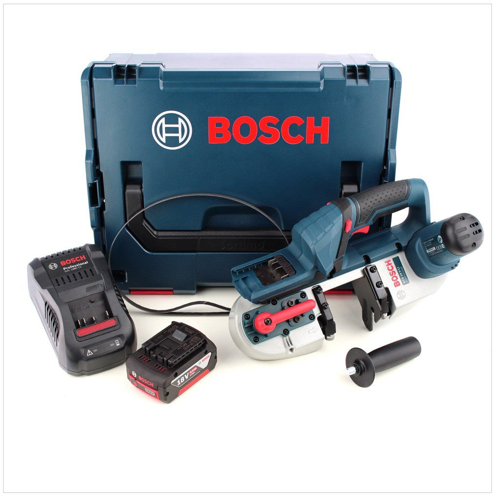 Bosch GCB 18 V-LI Akku Bandsäge 18V + 1x Akku 6,0Ah + Ladegerät + L-Boxx - Toolbrothers