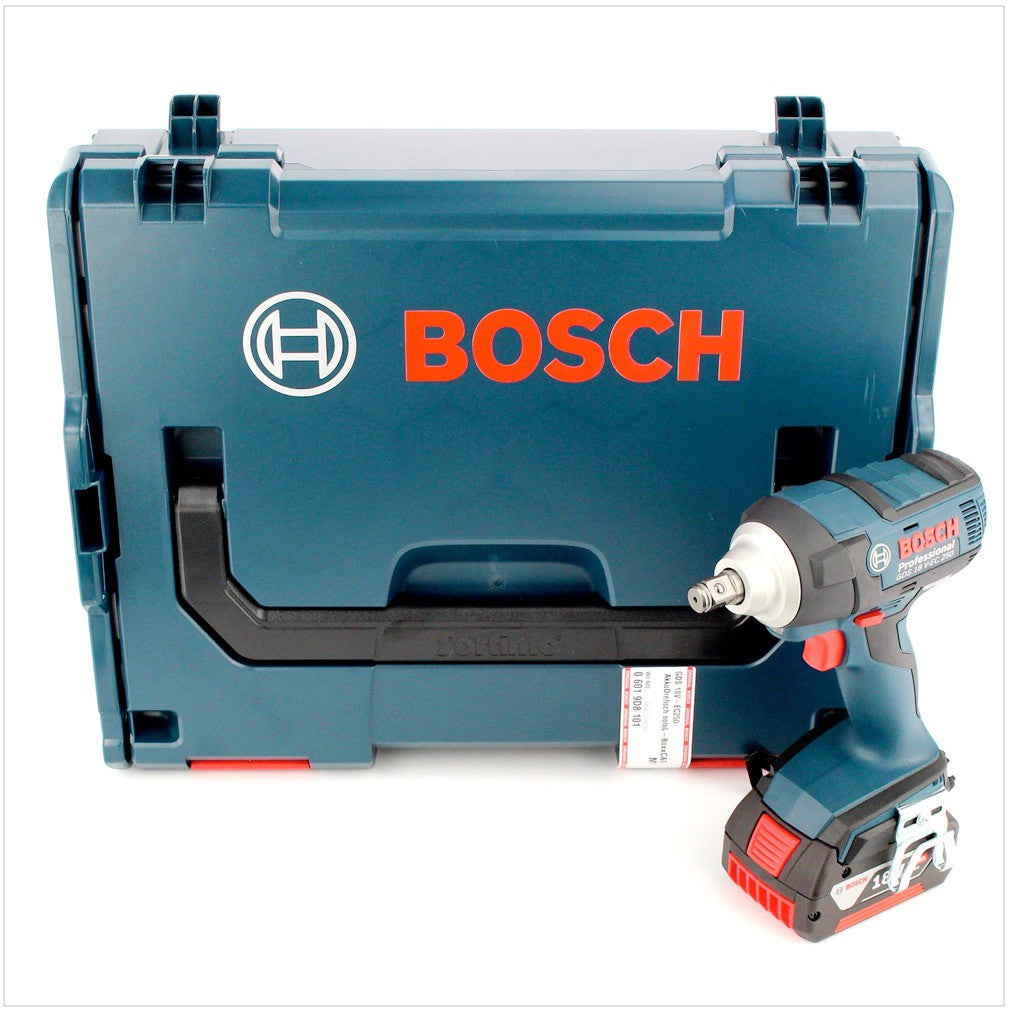 Bosch GDS 18 V-EC 250 Akku Drehschlagschrauber 18V 250Nm Brushless + 1x Akku 6,0Ah - ohne Ladegerät - Toolbrothers