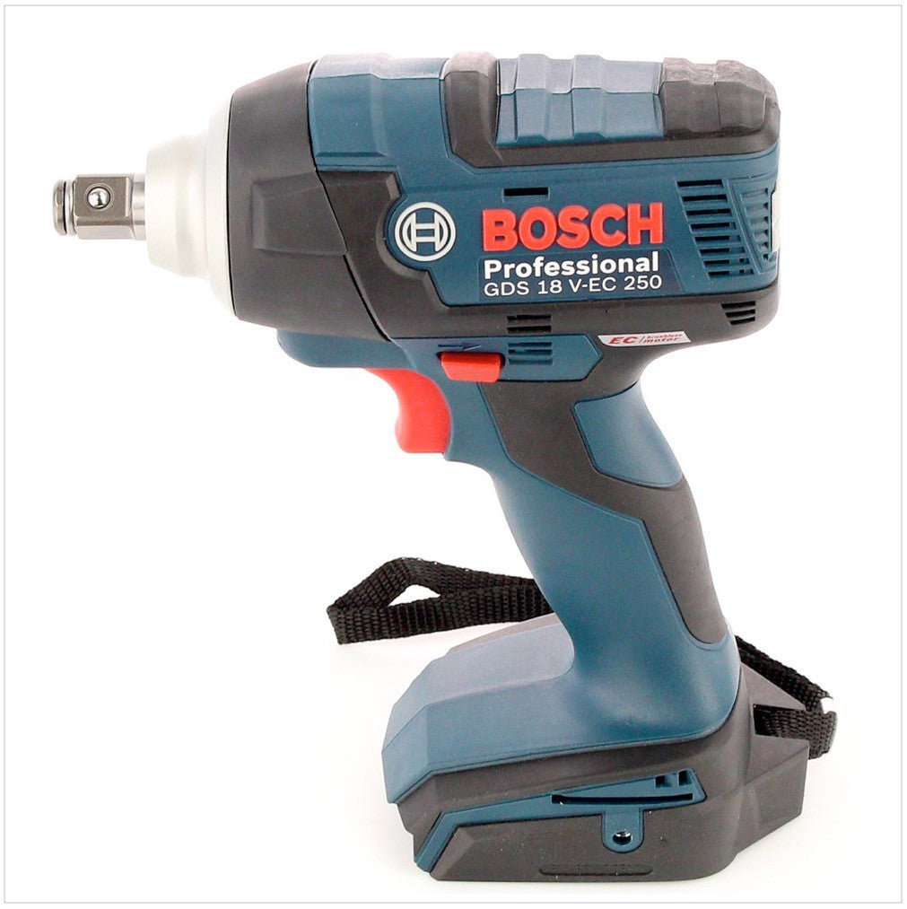 Bosch GDS 18 V-EC 250 Akku Drehschlagschrauber 18V 250Nm Brushless + 1x Akku 6,0Ah - ohne Ladegerät - Toolbrothers