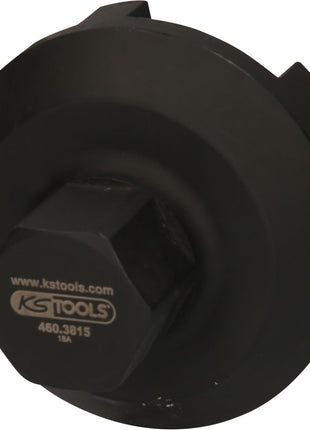 KS TOOLS 3/4" Nutmuttern-Schlüssel mit 6 Zapfen für Mercedes ( 460.3815 ) - Toolbrothers