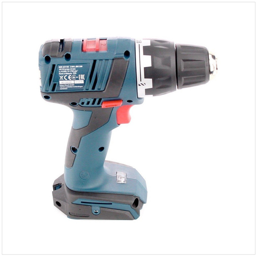 Bosch GSR 18 V-EC Professional Akku Bohrschrauber Solo in L-Boxx ( 06019D6103 ) - Toolbrothers