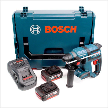 Bosch GBH 18 V-EC brushless Bohrhammer Professional SDS-Plus in L-Boxx mit GAL 1880 CV Schnellladegerät und 2x GBA 6 Ah Akku - Toolbrothers