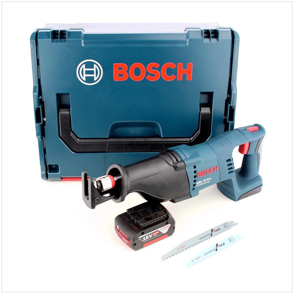 Bosch GSA 18 V-LI Professional 18 V Akku Säbelsäge + L-Boxx + 1x Akku 6,0Ah - ohne Ladegerät - Toolbrothers