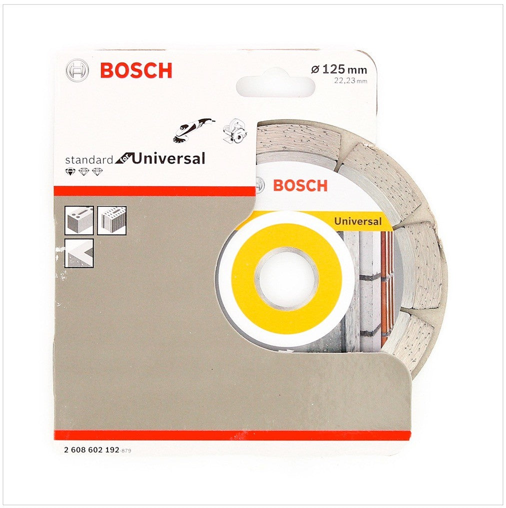 Bosch Diamant Trennscheibe 125 x 22,23 mm Standard for Universal ( 2608602192 ) - Toolbrothers