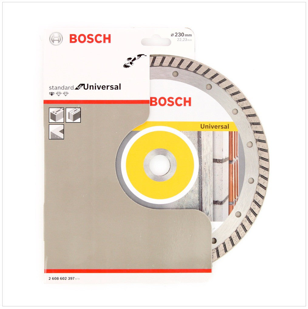 Bosch Diamant Trennscheibe 230 x 22,23 Standard for Universal Turbo ( 2608602397 ) - Toolbrothers