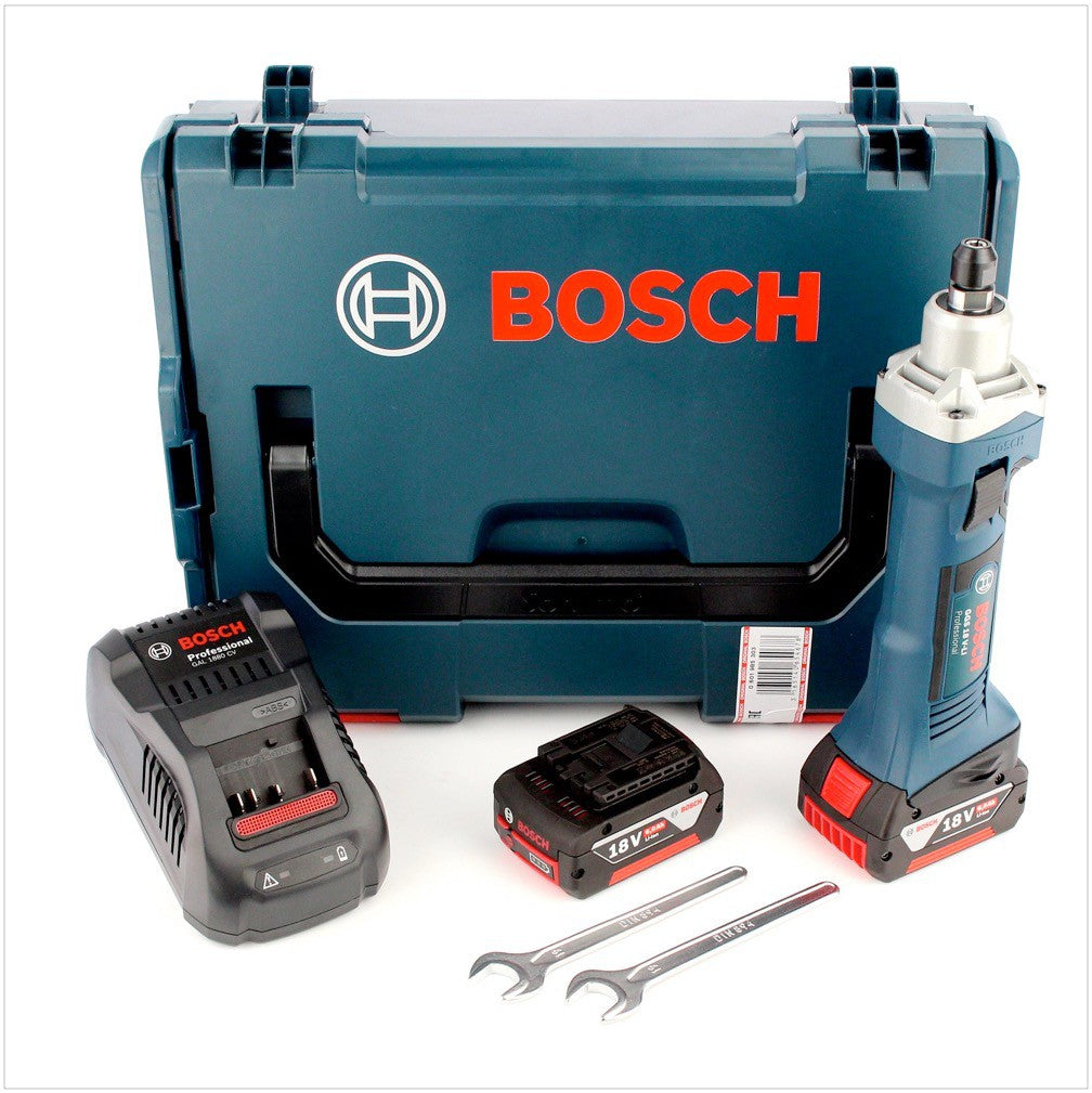 Bosch GGS 18 V-LI Akku-Geradschleifer 18V + 2x Akku 6,0Ah + Ladegerät + L-Boxx - Toolbrothers