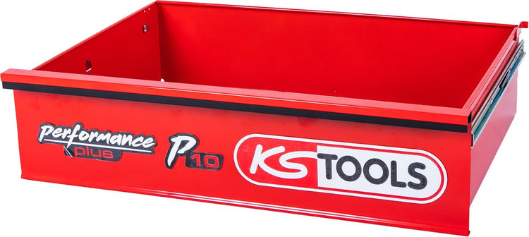 KS TOOLS Schublade mit Logo und Kugelführung zu Werkstattwagen P10, 568x398x145 mm ( 873.0008-R002P ) - Toolbrothers