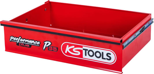 KS TOOLS Schublade mit Logo und Kugelführung zu Werkstattwagen P35, 568x398x145 mm ( 873.5008-R012P ) - Toolbrothers