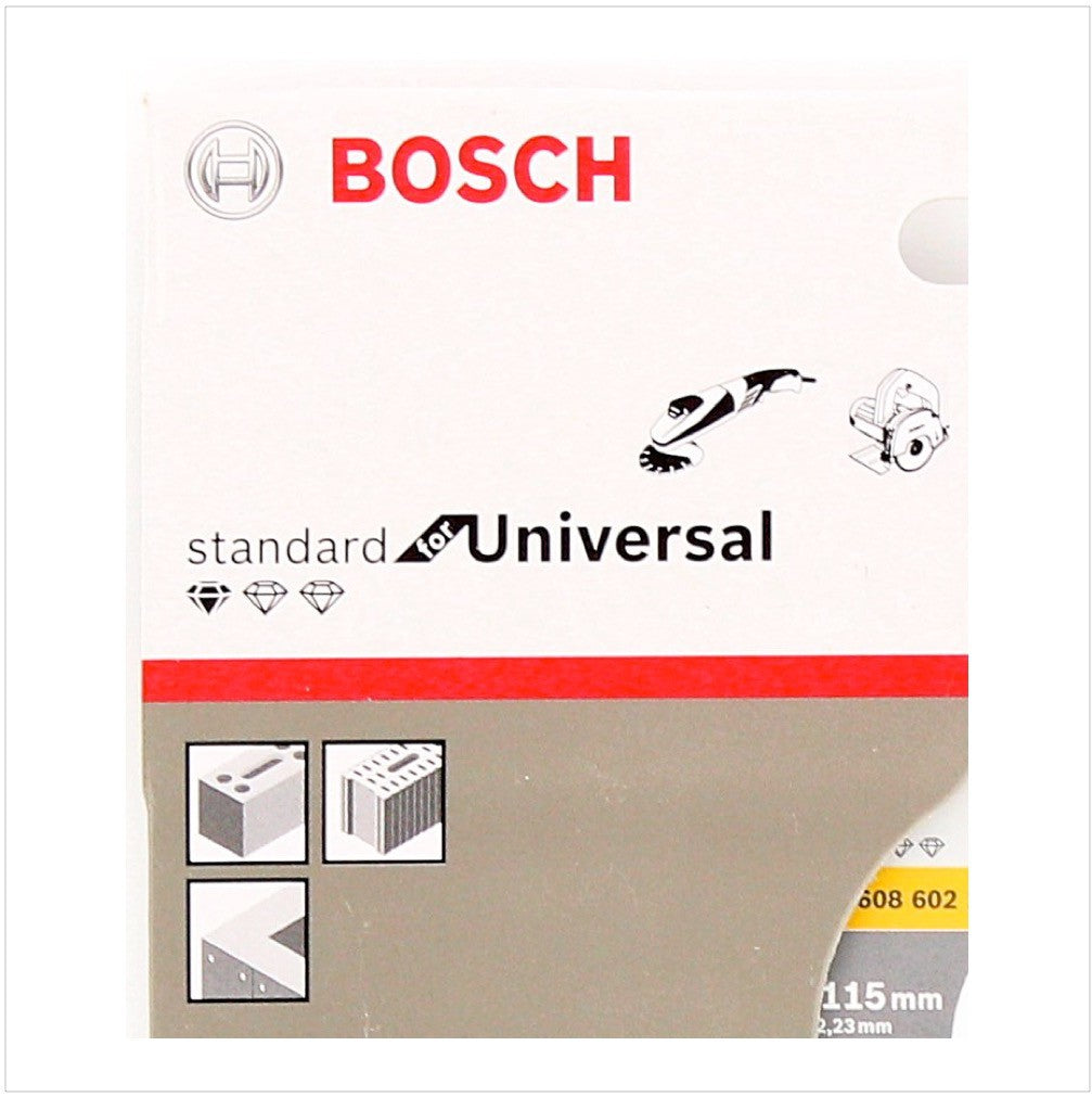 Bosch Diamant Trennscheiben 2 er Set 115 x 22,23 mm Standard for Universal ( 2608602191 ) - Toolbrothers