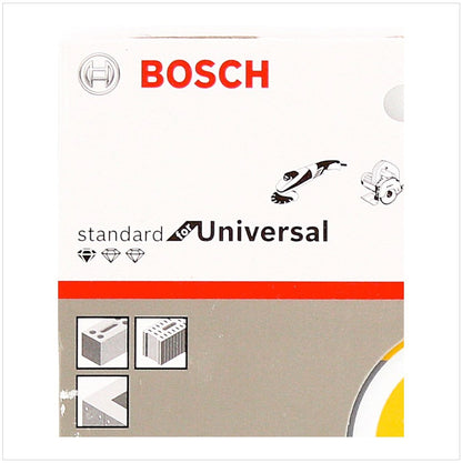 Bosch Diamant Trennscheibe 3 er Set 125 x 22,23 mm Standard for Universal ( 2608602192 ) - Toolbrothers