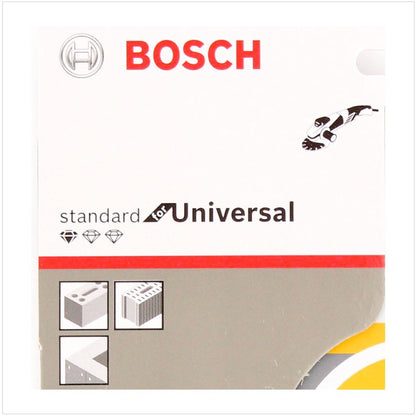 Bosch Standard Universal Diamant Trennscheibe 230 mm 3 Stk. ( 3x 2608615065 ) Beton Aufnahme 22,23 mm