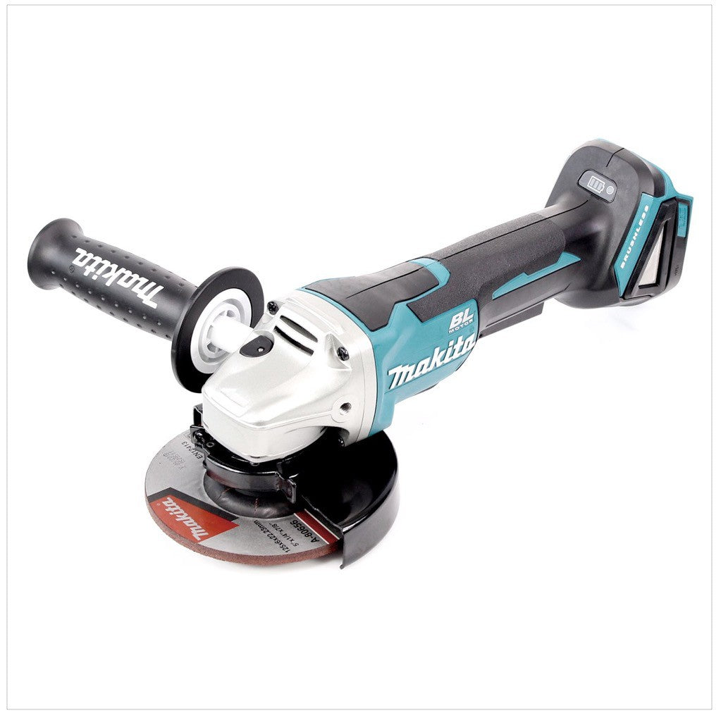 Makita DGA 505 Y1J Akku Winkelschleifer 18 V 125mm Brushless + 1x Akku 1,5Ah + Makpac - ohne Ladegerät - Toolbrothers