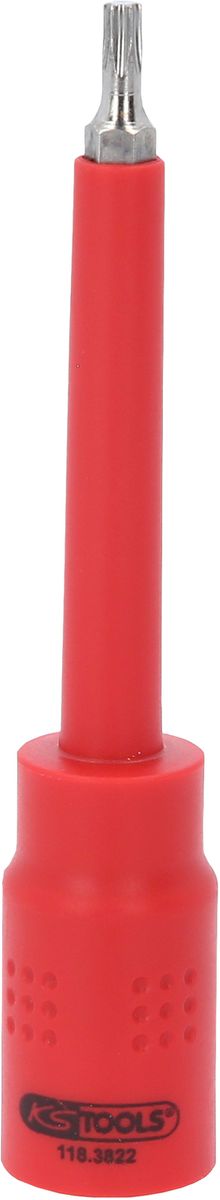 KS TOOLS 3/8" Isolierte Bit-Stecknuss Torx, T20, 122mm ( 118.3822 )