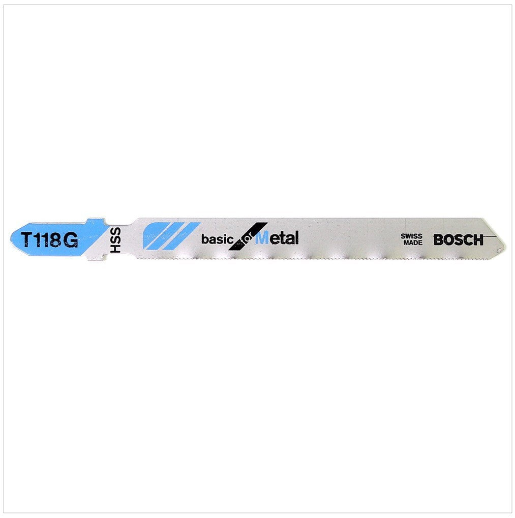 Bosch T 118 G Stichsägeblätter Basic for Metal 25 Stk. 92 mm ( 2608631012 ) - Toolbrothers