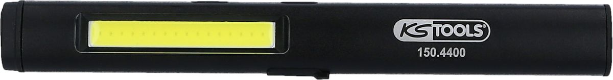 KS TOOLS LED COB Stripe Inspektionslampe 350 Lumen mit UV-Spot LED und Laserpointer ( 150.4400 ) - Toolbrothers