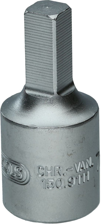 KS TOOLS 3/8" Öldienst-Bit-Stecknuss für Innenvierkant-Schrauben, 7 mm ( 150.9111 ) - Toolbrothers