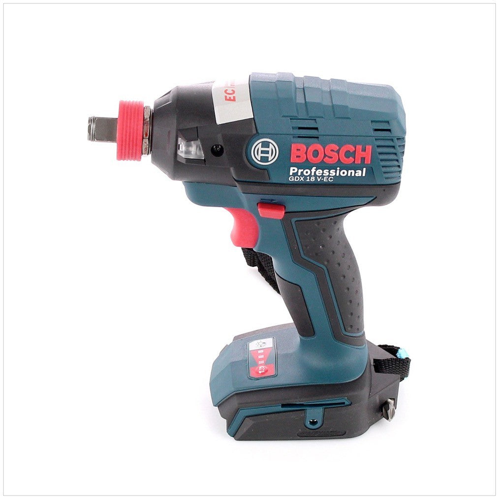 Bosch GDX 18 V-EC Professional 18 V  Akku Drehschlagschrauber in L-Boxx, GAL 1880 CV Schnellladegerät und 1x GBA 2 Ah Akku - Toolbrothers