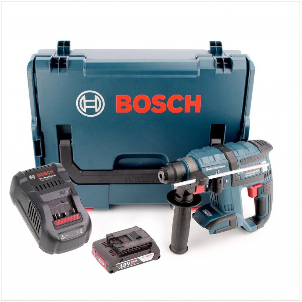 Bosch GBH 18 V-EC Akku Bohrhammer 18V 1,7J SDS-Plus in L-Boxx + 1x 2,0Ah Akku + Ladegerät - Toolbrothers