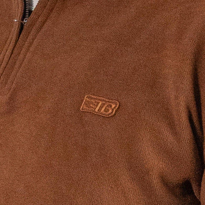 Sweat-shirt à quart de zip Toolbrothers - Coupe décontractée