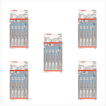 Bosch T 123 X Stichsägeblätter Progressor for Metal 25 Stk. 100 mm ( 2608638473 ) - Toolbrothers