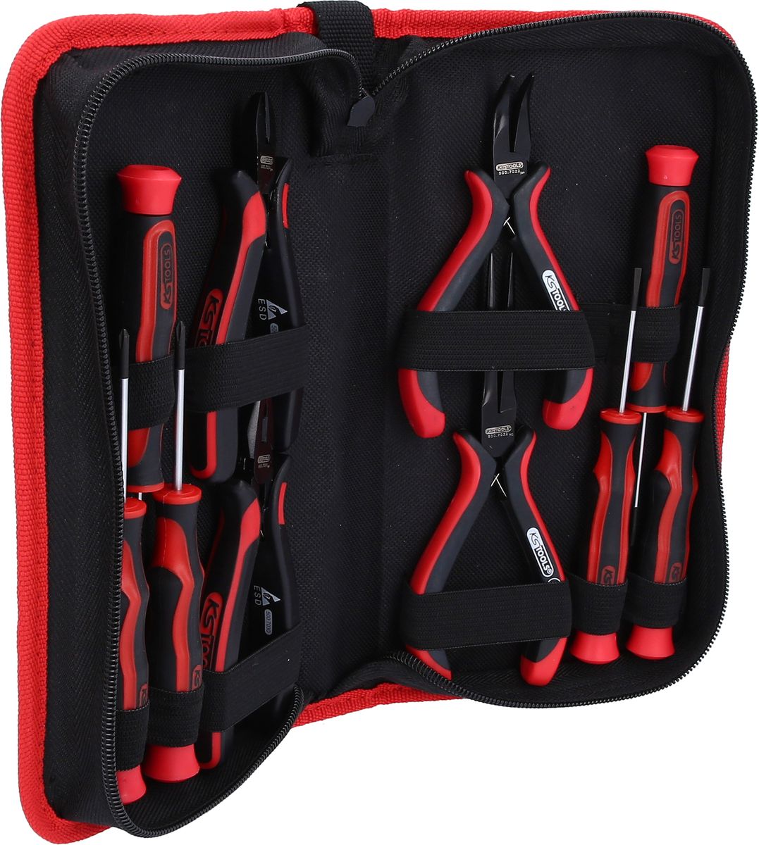 KS TOOLS Feinmechanik-Werkzeug-Satz, 10-tlg ( 500.7220 ) - Toolbrothers