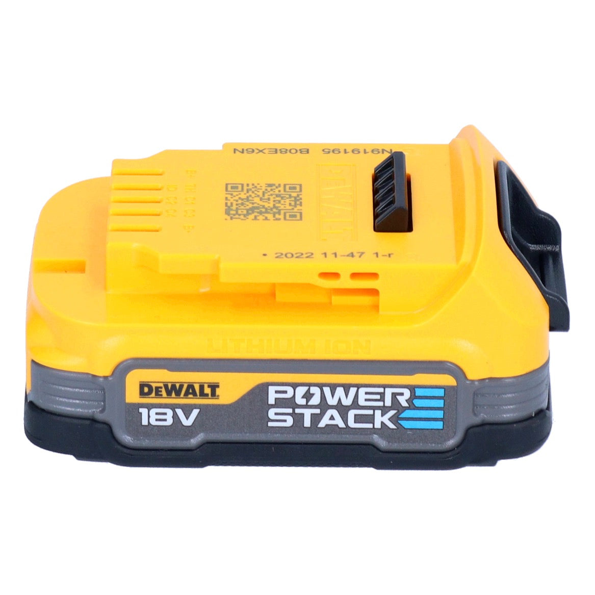 DeWalt Akku Set DCBP 034 E2 2x Powerstack Akku 18 V 1,7 Ah / 1700 mAh XR Li-Ion - mit Ladestandanzeige - Toolbrothers