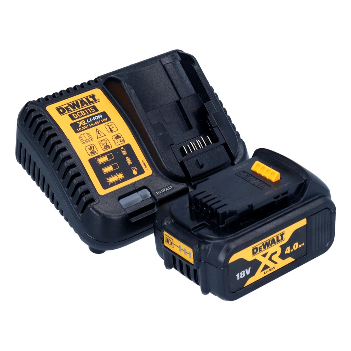 DeWalt DCD 805 M1T Akku Schlagbohrschrauber 18 V 90 Nm Brushless + 1x Akku 4,0 Ah + Ladegerät + TSTAK - Toolbrothers