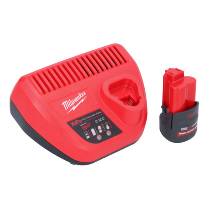 Milwaukee M12 FHIR38LR-251 Hochgeschwindigkeits Akku Ratsche Lang 12 V 47 Nm 3/8" + 1x Akku 2,5 Ah + Ladegerät