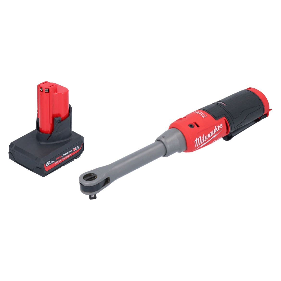 Milwaukee M12 FHIR38LR-501 Hochgeschwindigkeits Akku Ratsche Lang 12 V 47 Nm 3/8" + 1x Akku 5,0 Ah - ohne Ladegerät - Toolbrothers