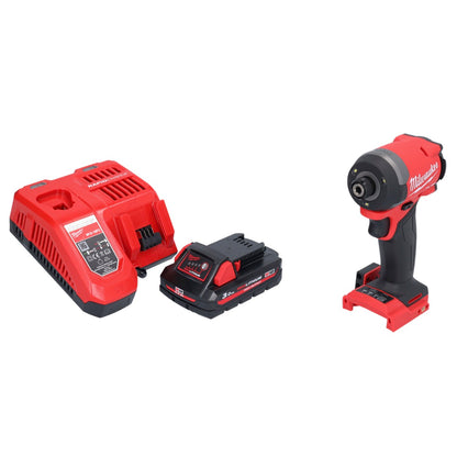 Milwaukee M18 FID3-301 Akku Schlagschrauber 18 V 1/4" 226 Nm Brushless + 1x Akku 3,0 Ah + Ladegerät - Toolbrothers