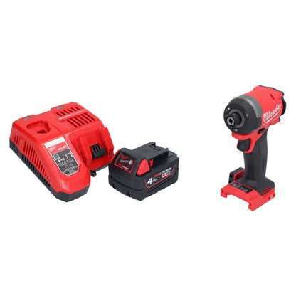 Clé à chocs sans fil Milwaukee M18 FID3-401 18 V 1/4" 226 Nm sans balais + 1x batterie 4,0 Ah + chargeur