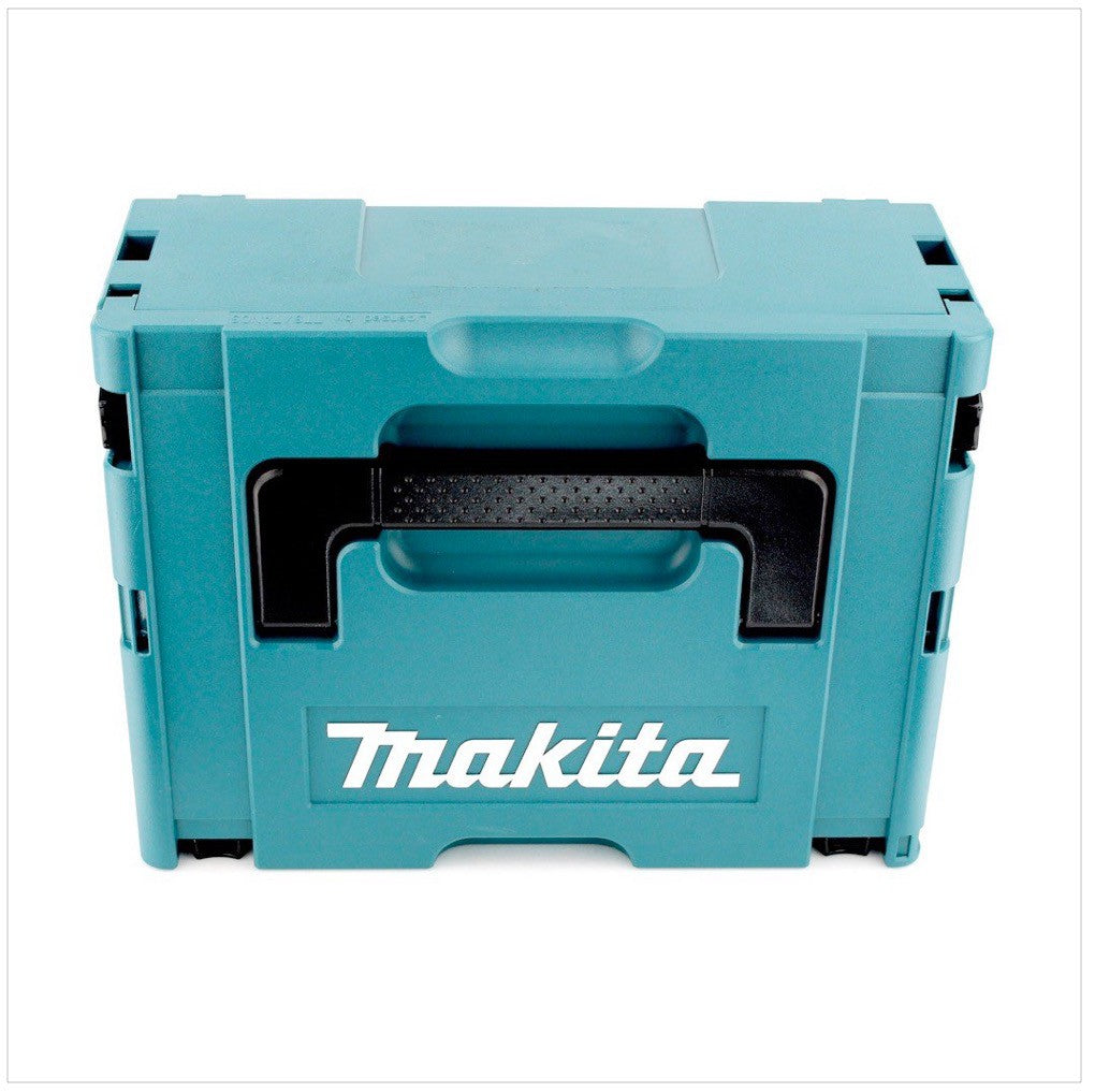 Makita DHP 458 RA1J Akku Schlagbohrschrauber 18 V 91 Nm + 1x Akku 2,0 Ah + Ladegerät + Makpac - Toolbrothers