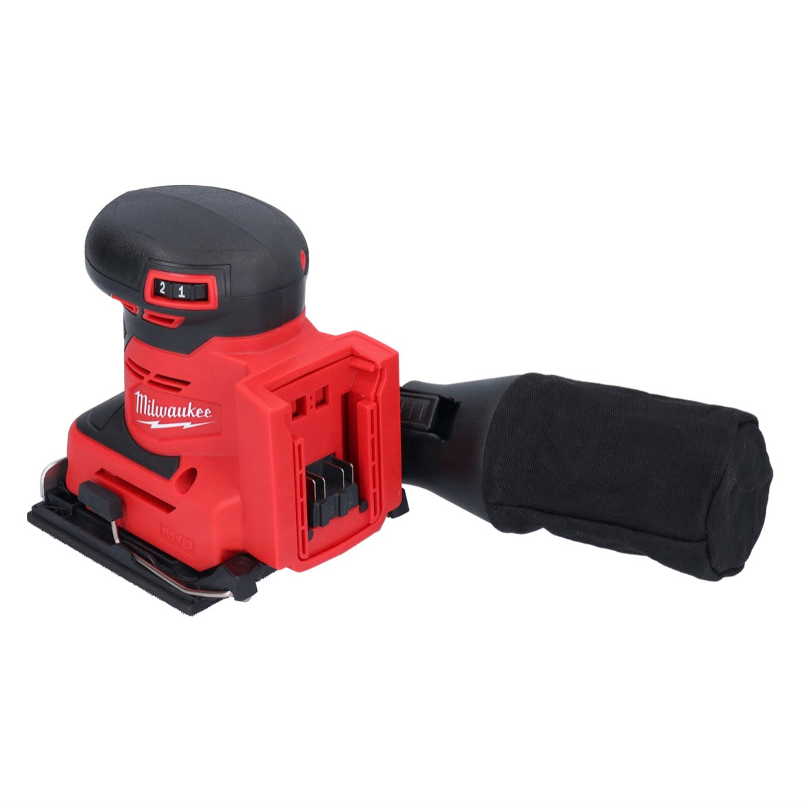 Milwaukee M18 BQSS-0 Akku Schwingschleifer 18 V 113 x 104 mm Brushless ( 4933479966 ) Solo - ohne Akku, ohne Ladegerät - Toolbrothers