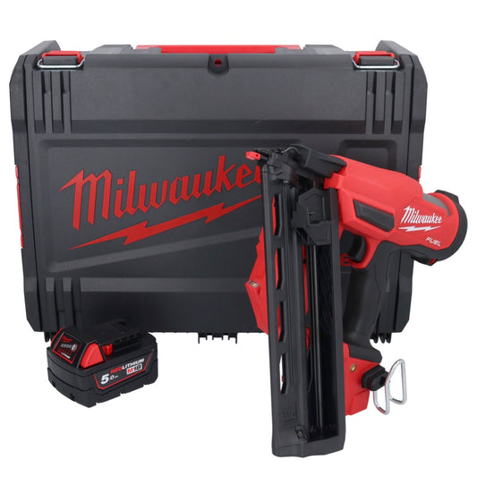 Milwaukee M18 FN16GA-501X Akku Nagler 18 V 32 - 64 mm Brushless + 1x Akku 5,0 Ah + HD Box - ohne Ladegerät - Toolbrothers
