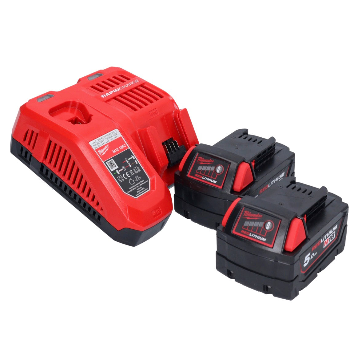 Milwaukee M18 FN16GA-502X Akku Nagler 18 V 32 - 64 mm Brushless + 2x Akku 5,0 Ah + Ladegerät + HD Box - Toolbrothers