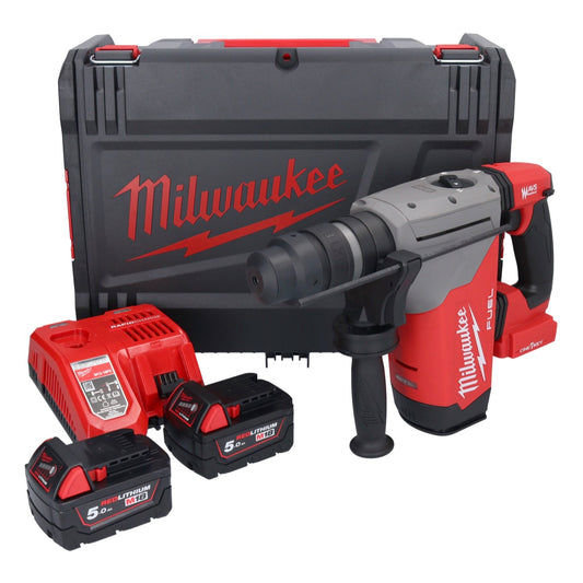 Milwaukee M18 ONEFHPX-502X Akku Kombihammer 18 V 5,0 J Brushless + 2x Akku 5,0 Ah + Ladegerät + HD Box - Toolbrothers