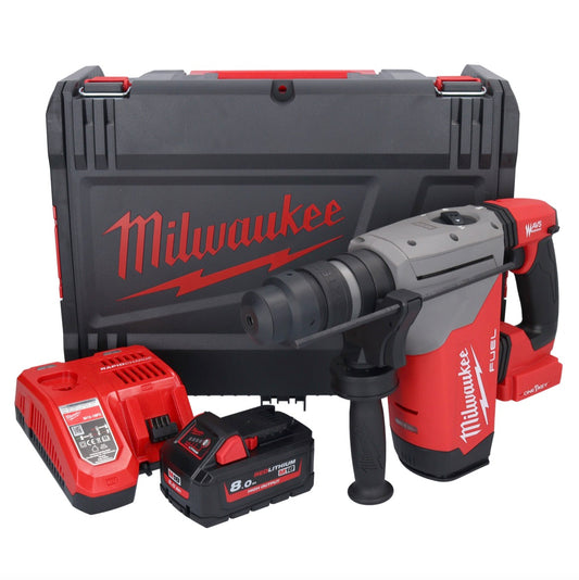 Milwaukee M18 ONEFHPX-801X Akku Kombihammer 18 V 5,0 J Brushless + 1x Akku 8,0 Ah + Ladegerät + HD Box - Toolbrothers