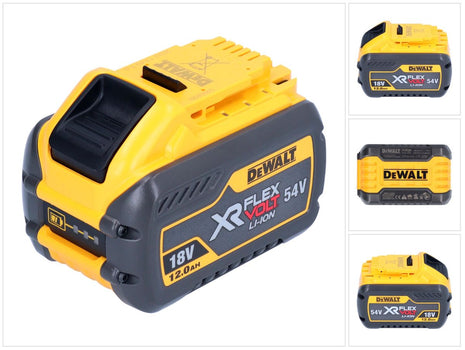 Batterie DeWalt DCB 548 18 V / 54 V max. 12 Ah / 12000 mAh Li-Ion XR FLEXVOLT - avec indicateur de niveau de charge