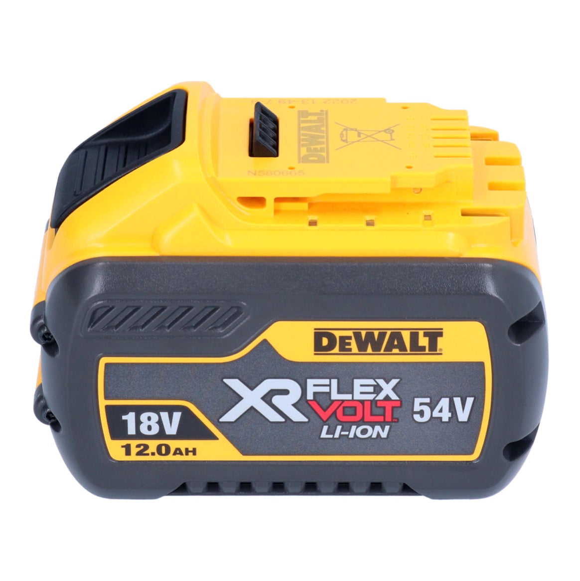 DeWalt DCB 548 Akku 18 V / 54 V max. 12 Ah / 12000 mAh Li-Ion XR FLEXVOLT - mit Ladestandanzeige