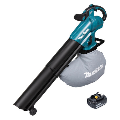 Makita DUB 187 F Akku Laubbläser und Laubsauger 18 V Brushless + 1x Akku 3,0 Ah - ohne Ladegerät