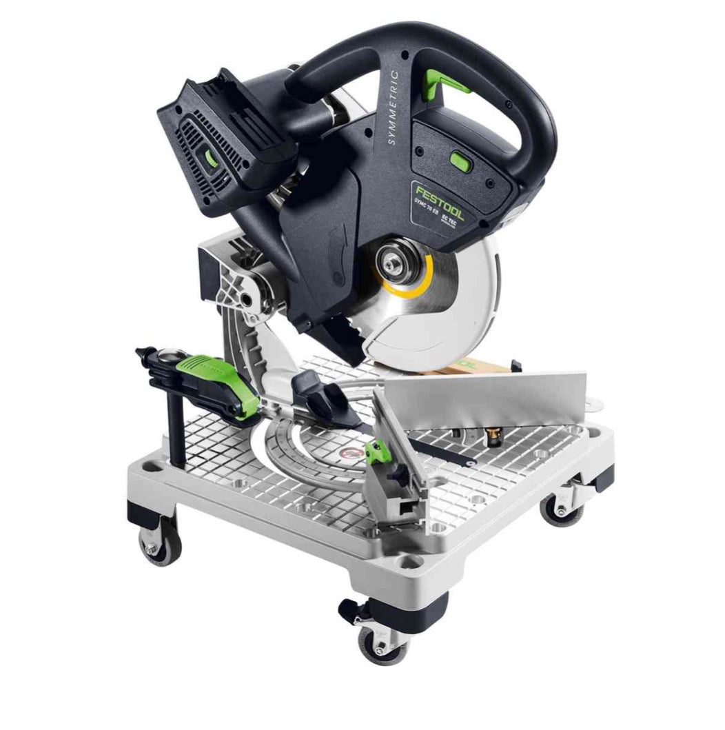 Festool SYMC 70 EB-Basic SYMMETRIC Akku Leistensäge 36 V ( 2 x 18 V ) 216 mm ( 577424 ) Solo - ohne Akku, ohne Ladegerät