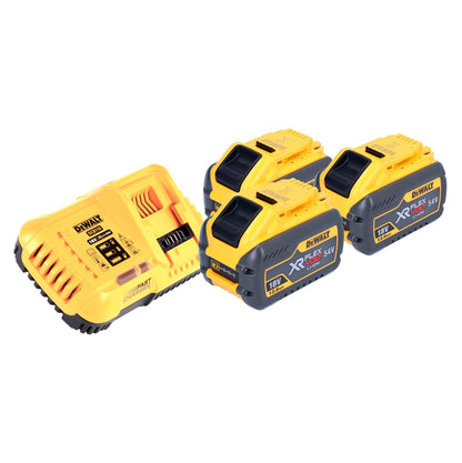 DeWalt DCB 118 Y3 kit de démarrage de batterie 18 V / 54 V 3x batterie XR FLEXVOLT 12 Ah + chargeur