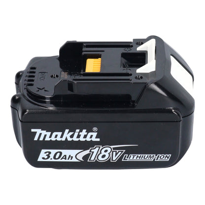 Jeu de batteries Makita 5x BL 1830 B 18 V 3,0 Ah / 3000 mAh Li-Ion (5x 197599-5) avec affichage LED - original, pas une réplique