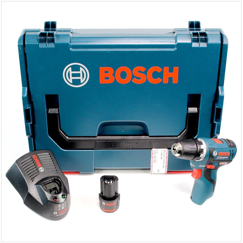 Bosch GSR 10,8V-EC Akku Bohrschrauber ( 06019A4003 ) + L-Boxx + 1x Akku 2,5Ah + 1x Ladegerät - Toolbrothers